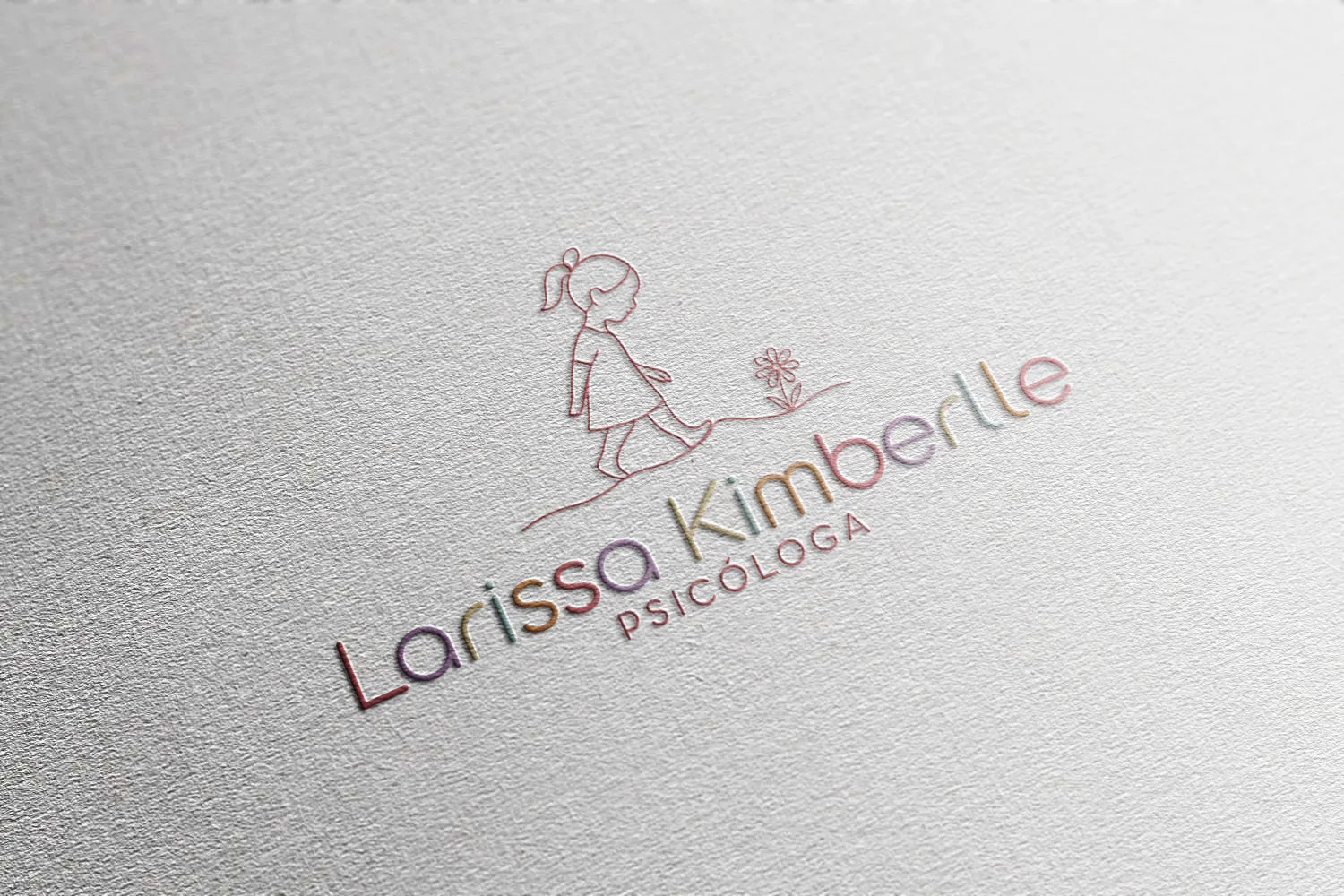 Larissa kimberlle Mockup de Impressos